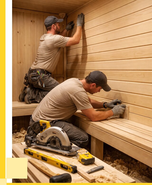 Обшивка саун вагонкой в Тамбове от 2539 р. | ЭриданТмб