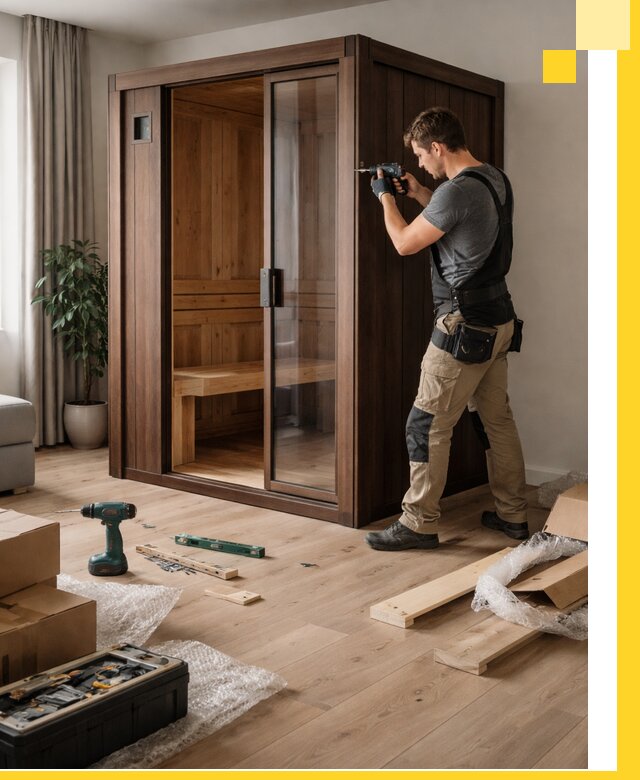 Установка и производство мини саун под ключ в Тамбове