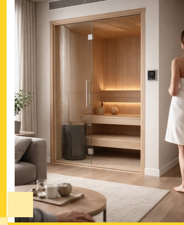 Сауна в квартире под ключ в Тамбове от 121848 р. ЭриданТмб