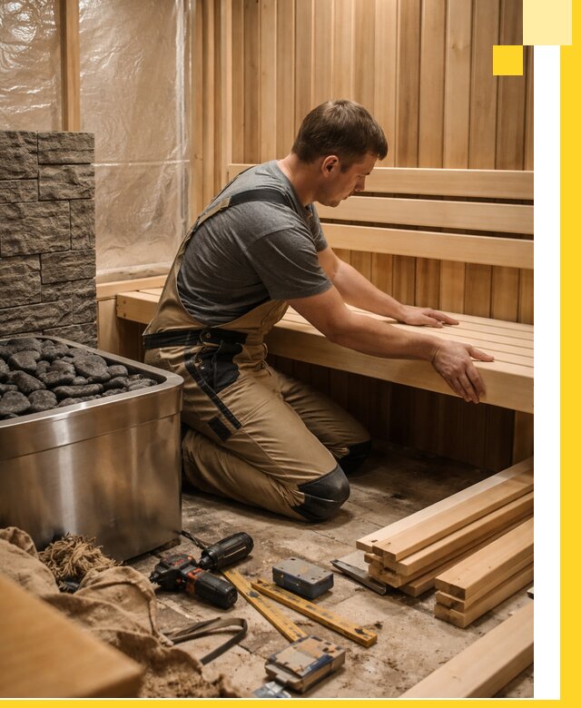 Сауны для дома под ключ с проектированием и монтажом в Тамбове