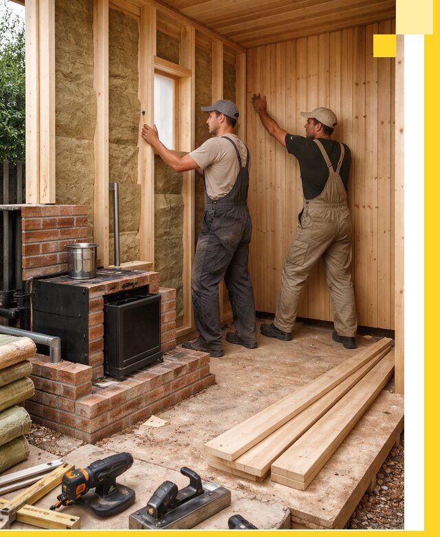 Строительство и установка дачных саун под ключ в Тамбове