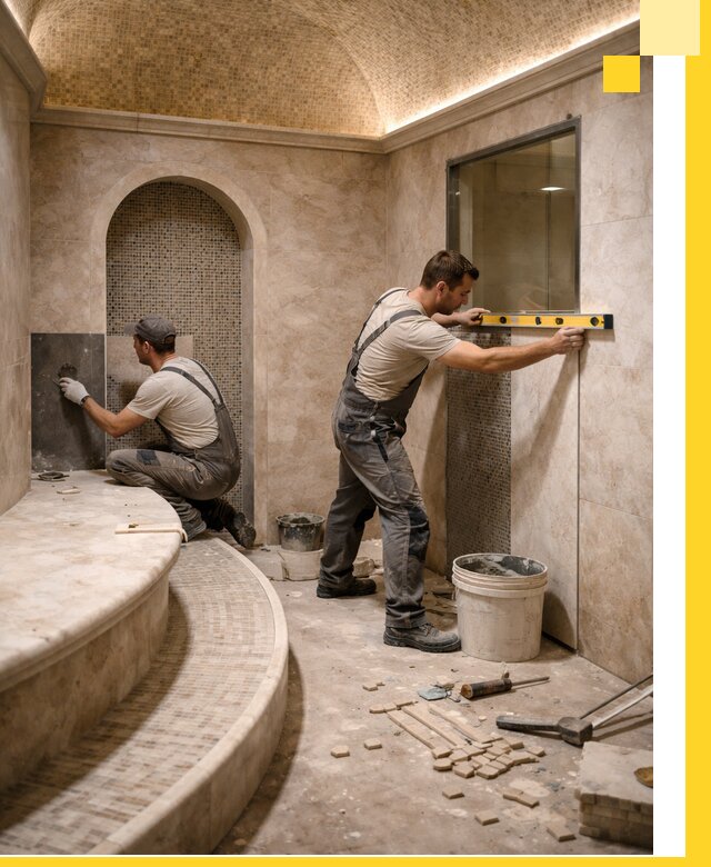 Проектирование и строительство саун с хамамом под ключ в Тамбове