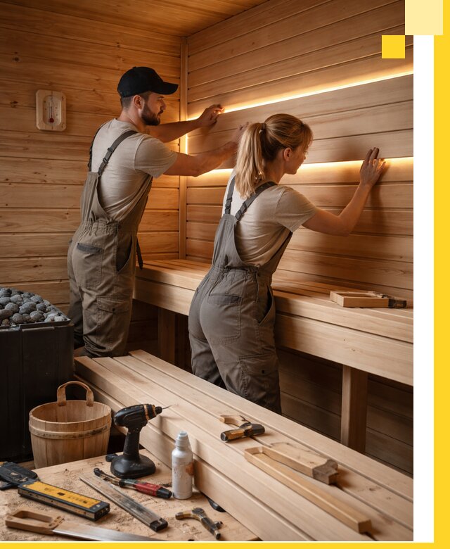 Дизайн саун и бань под ключ с индивидуальным проектом в Тамбове