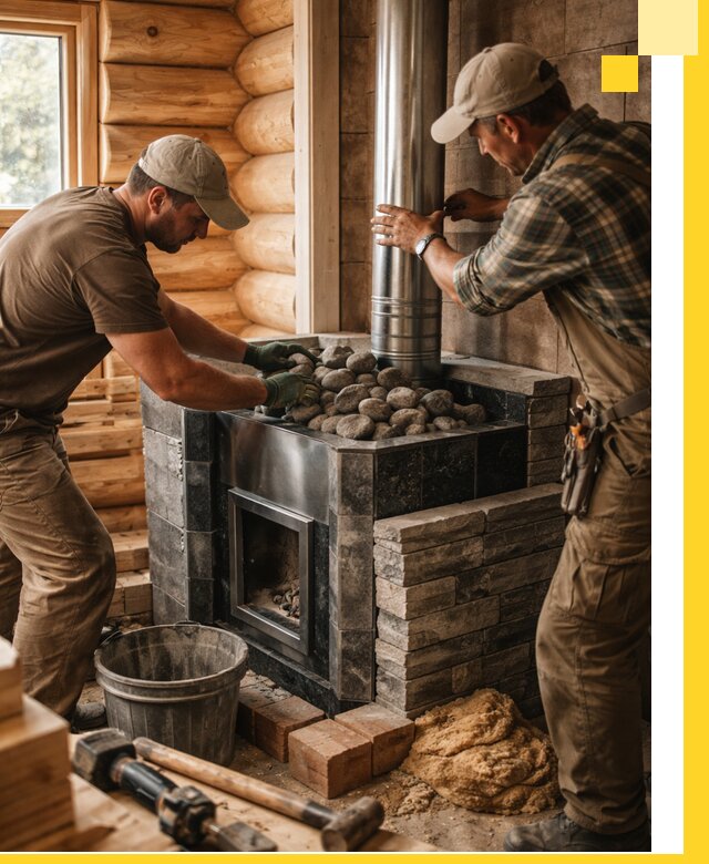 Строительство и отделка русских бань под ключ в Тамбове