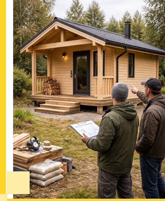 Каркасные бани под ключ в Тамбове от 304620 р. | ЭриданТмб