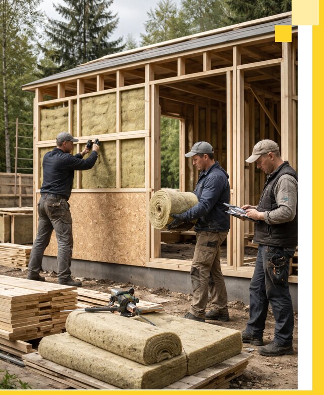 Проектирование и строительство каркасных бань в Тамбове под ключ