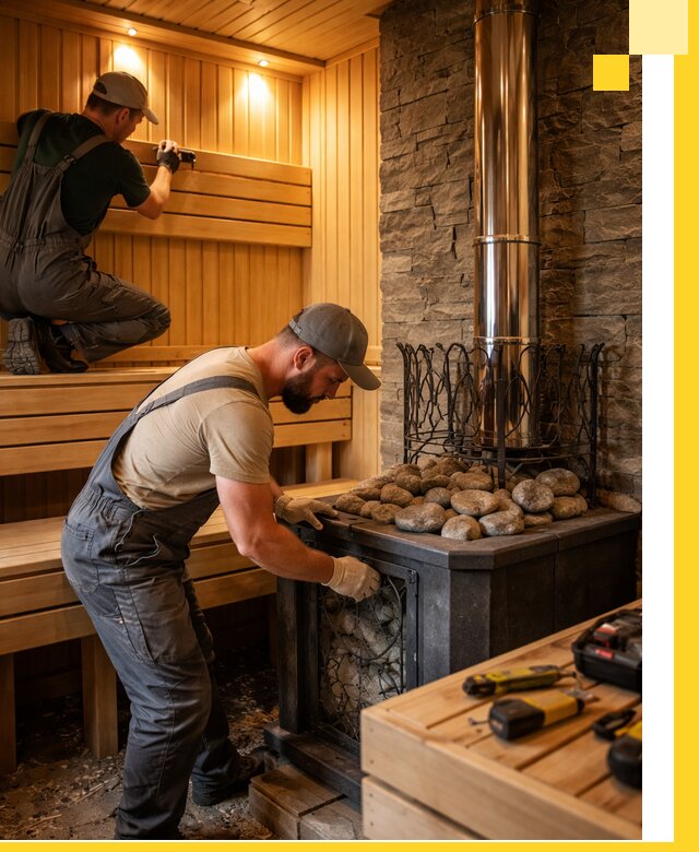 Комплексный дизайн бань, саун и зон отдыха в Тамбове