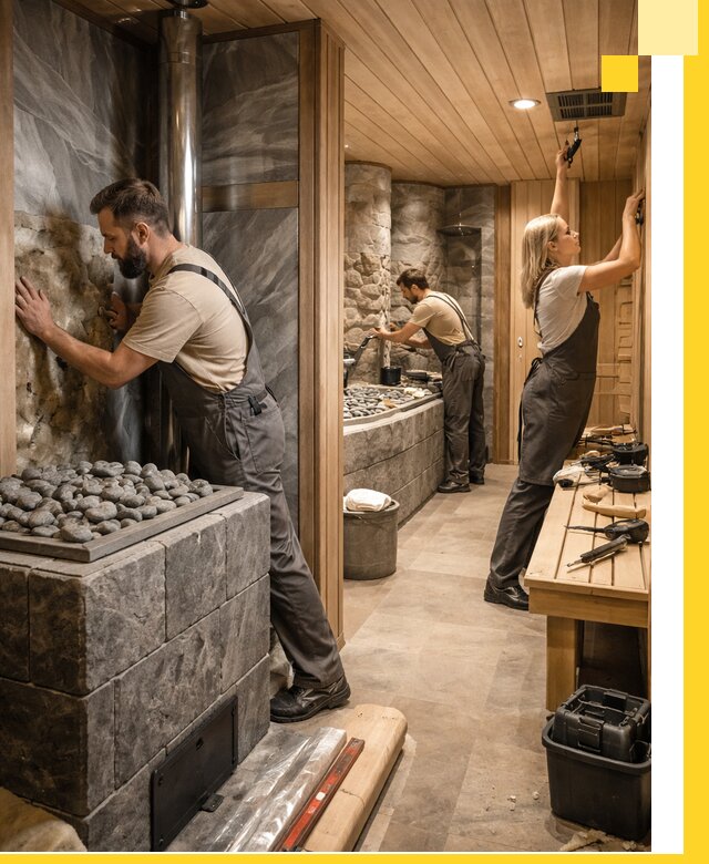 Строительство бань и SPA процедур в Тамбове под ключ и отделкой