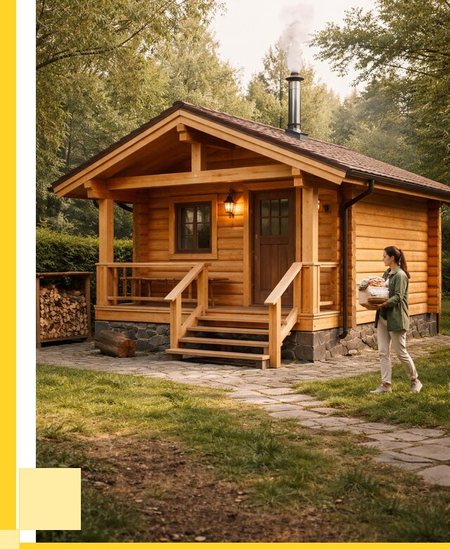 Купить баню под ключ в Тамбове от 660010 р. | ЭриданТмб