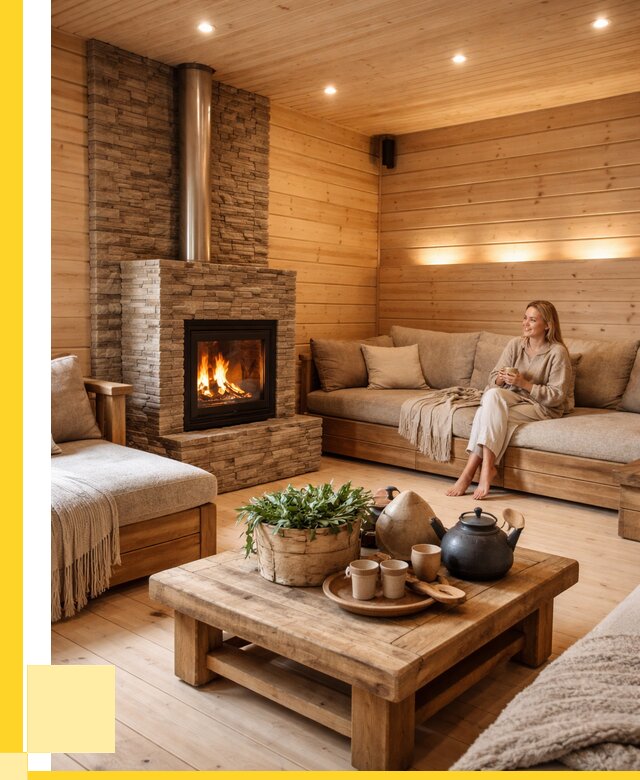 Проект бани с комнатой отдыха в Тамбове от 35539 р. | ЭриданТмб