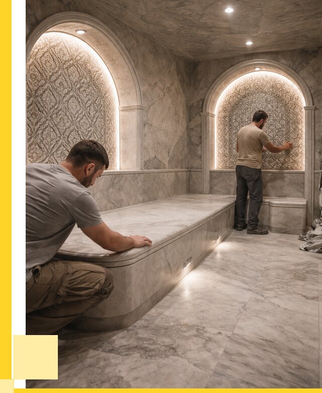 Турецкие бани под ключ в Тамбове от 253850 р. | ЭриданТмб