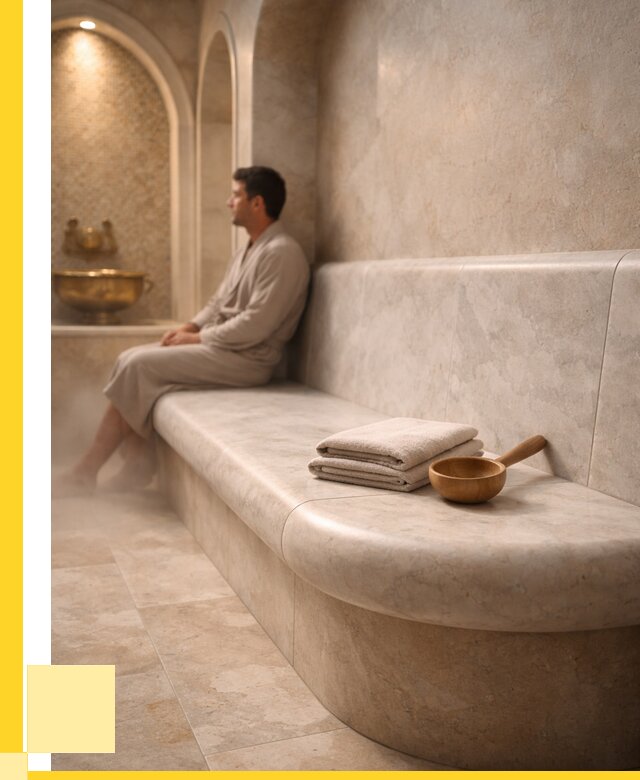 Сиденья для хамама в Тамбове под ключ от 12185 р. | ЭриданТмб