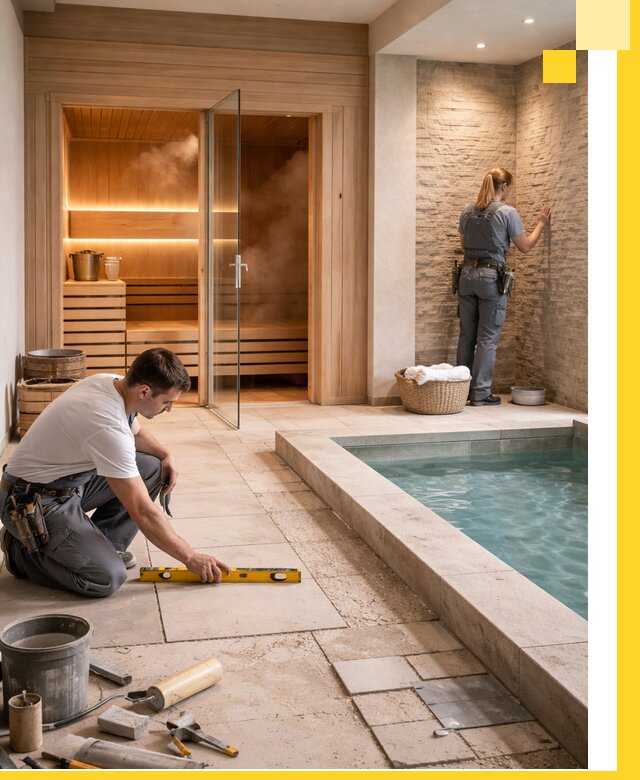 Комплексный дизайн и отделка интерьеров SPA под ключ в Тамбове